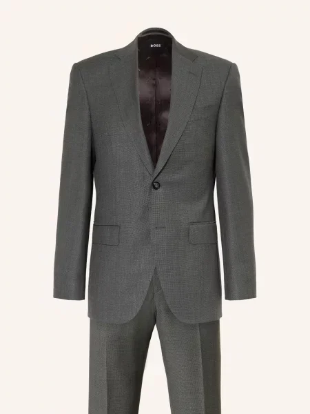 Boss Oblek Jeckson Regular Fit šedá