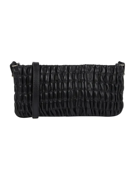 Calvin Klein Jeans Táska Rouched Zip Top Bag fekete