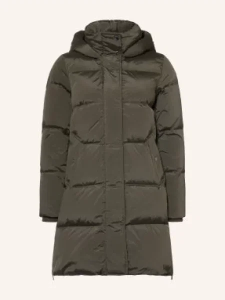 Woolrich Péřové Bundy Kelly tmavě zelená
