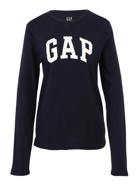 Gap Petite Tricou bleumarin alb
