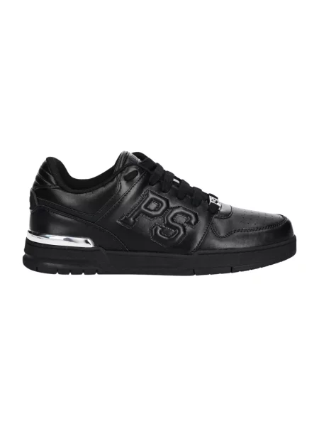 Sneakersy Plein Sport skórzane czarne
