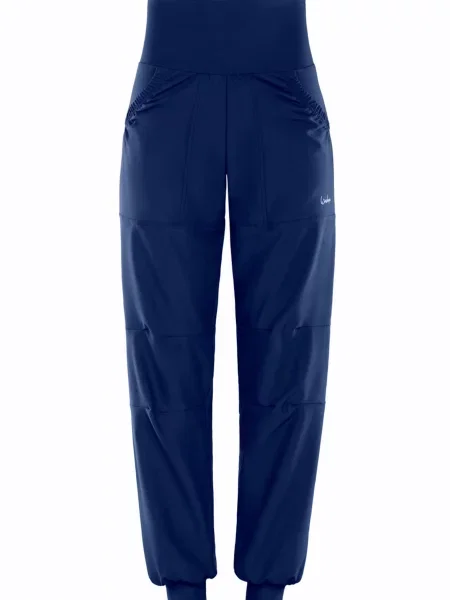 Winshape Pantaloni sport închis albastru