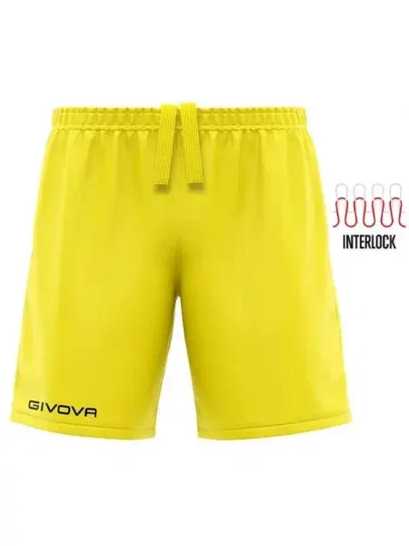 Spodenki sportowe Givova Short Capo żółte