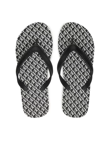 Вьетнамки Armani Exchange черные