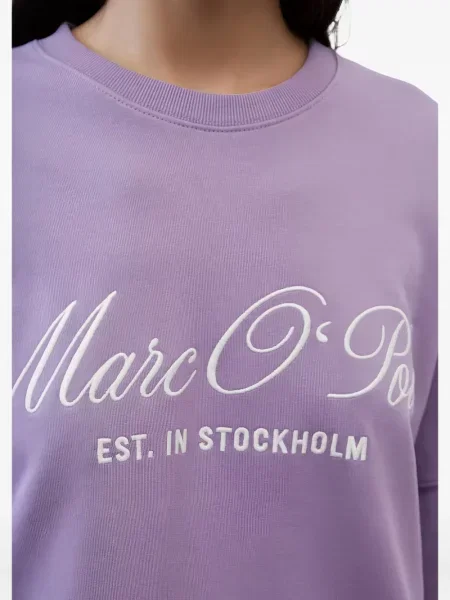 Hanorac Marc O'polo cu broderie violet
