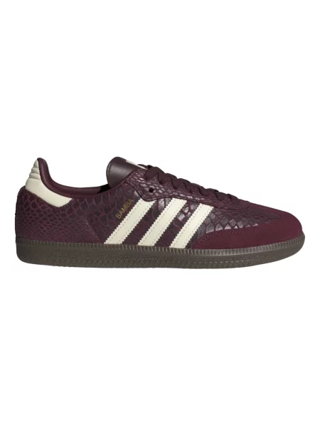 Sneakers adidas Samba Og W Maroon/ Crew White/ Gold Metallic EUR 38 brązowe