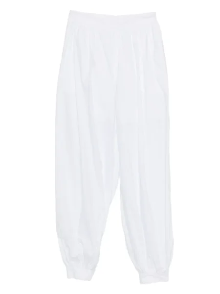 Pantaloni Rotate Birger Christensen alb