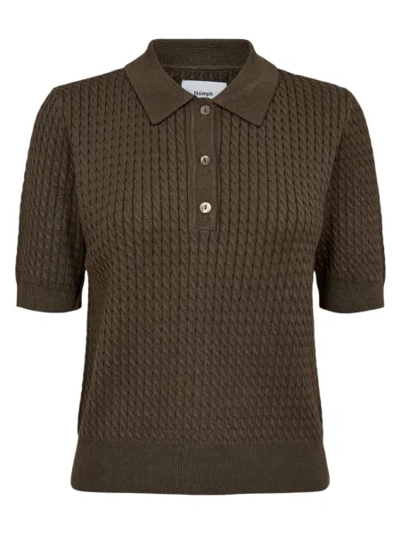 Tricou polo Nümph verde