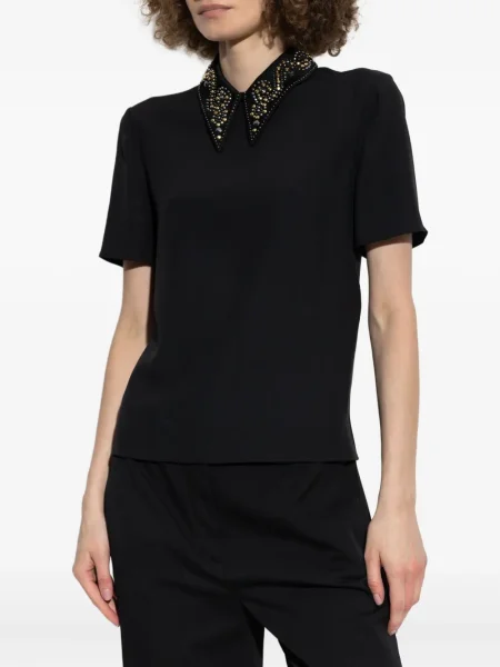 Bluză Versace scurtă negru