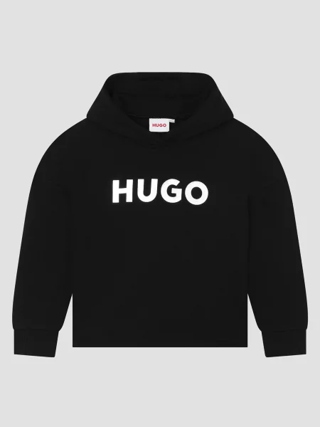 Дитяче Худі HUGO Kids чорний