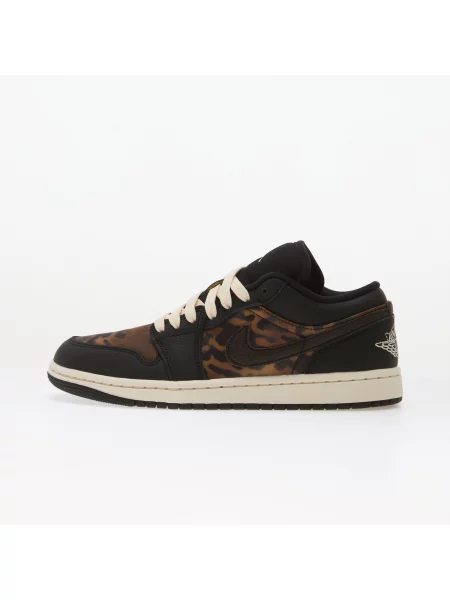 Сникърси Air Jordan 1 Low SE Black/ Chalk-Velvet Brown EUR черно