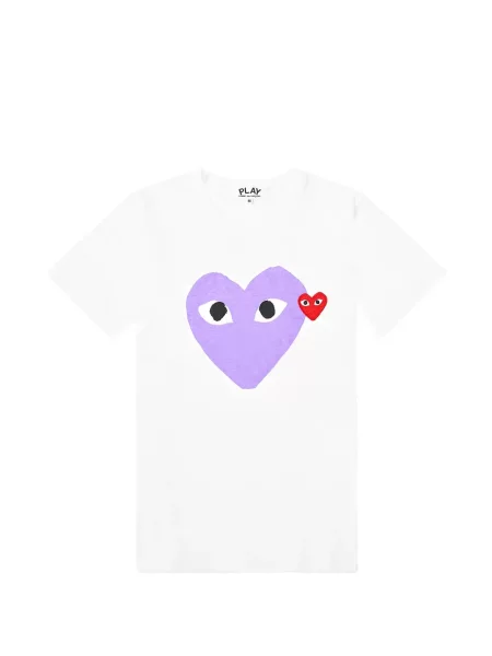 Koszulka dziecięca Comme Des Garcons Play biała