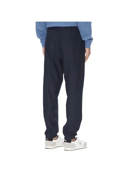 Trening Calvin Klein Jeans din material terry albastru
