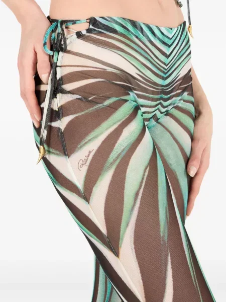 Pantaloni Roberto Cavalli albastru