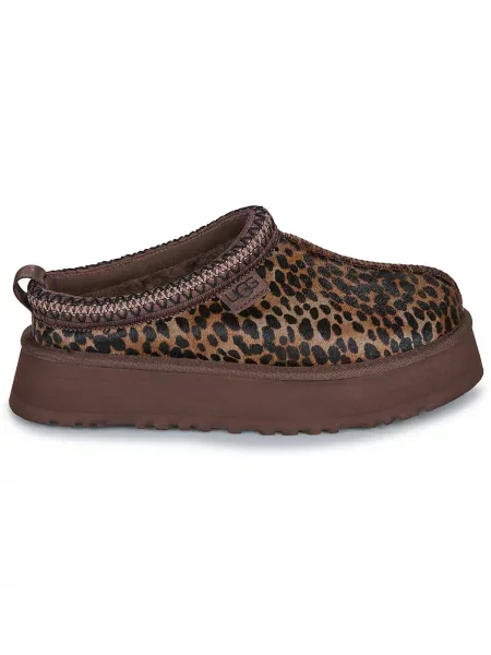 Ugg Mules Na Platformě Tazz Caspian hnědá/ černá hnědé
