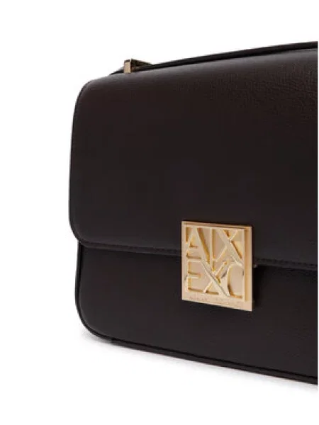 Torbica Armani Exchange Tamno smeđa