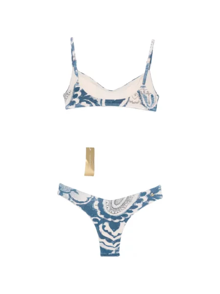 Bikini Cia Marítima cu imagine albastru