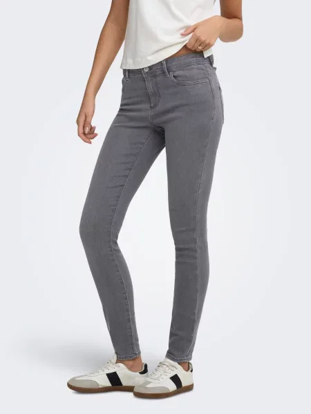 ONLY Džínsy ONLLINEA denim sivý