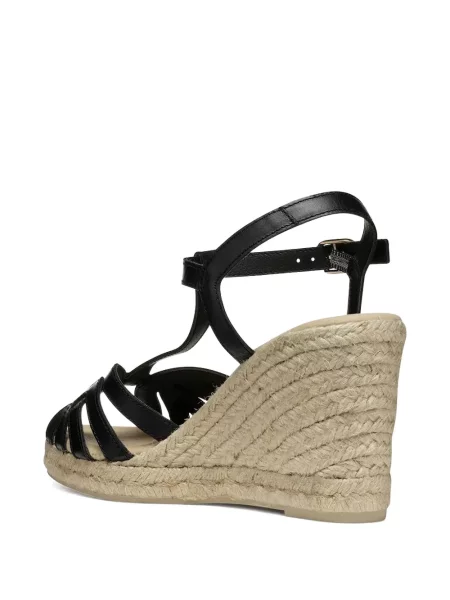 Espadrile Geox cu pană negru