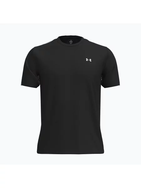 Tricou de antrenament pentru bărbați Under Armour Tech Taping black/white/white alb