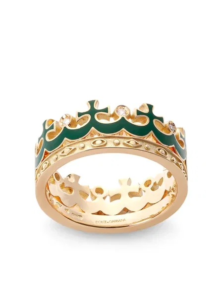Prsteň Dolce & Gabbana žltá