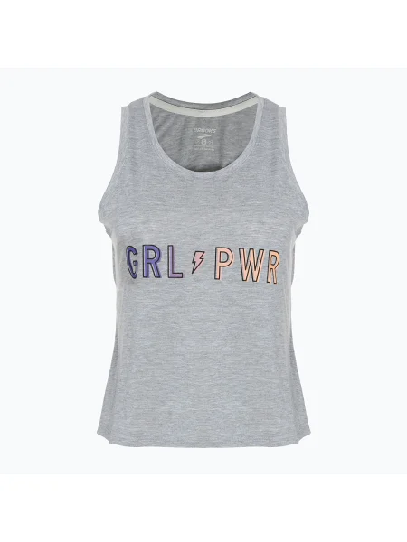 Tricou de alergare pentru femei Brooks International Day Tank grey/purple/pink/peach/black negru