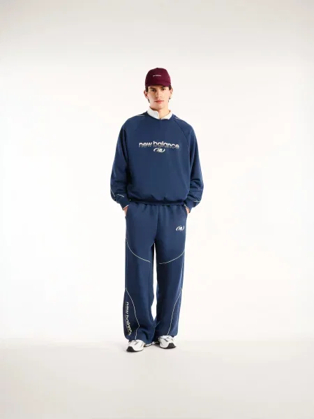 Свитер New Balance синий
