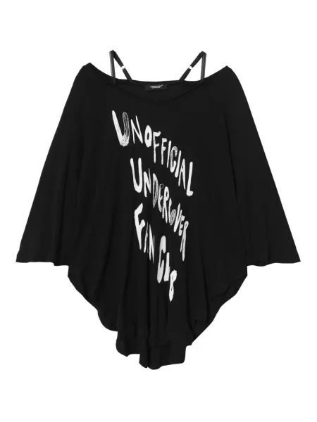 Pulover Undercover cu bretele negru