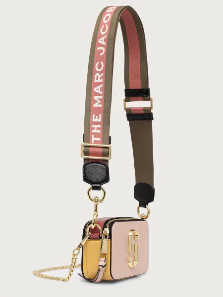 Colier Marc Jacobs din piele roz