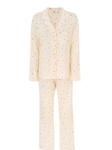 Dagi Pijama ecru maro