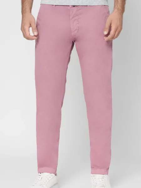 Чіноси Pierre Cardin бавовна/еластан рожевий