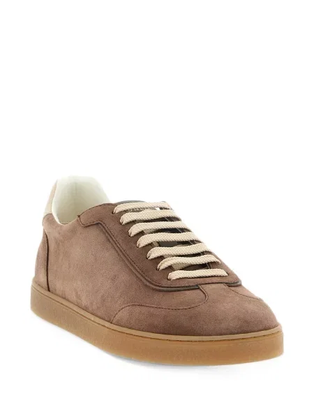 Szarvasbőr sneaker Brunello Cucinelli barna