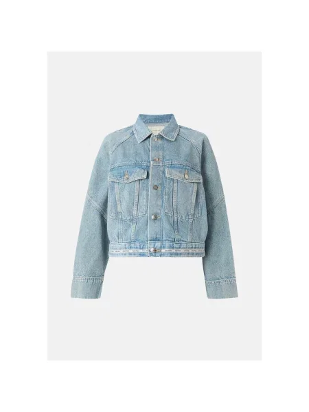 Džínsová bunda Calvin Klein Jeans modrá