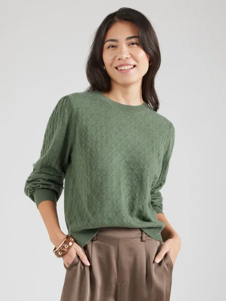 Rosemunde Pulover Laica pin verde