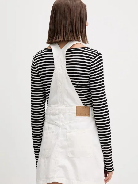 Tommy Jeans sukienka jeansowa biała