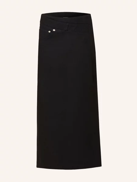 Loewe Spódnica Jeansowa schwarz czarna