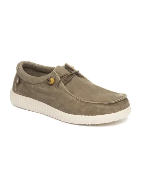 Sneakersy Walkinpitas wsuwane brązowe