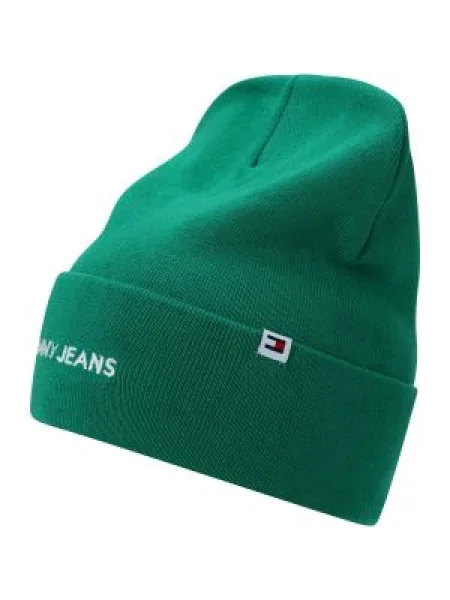 Čiapka Tommy Jeans zelená