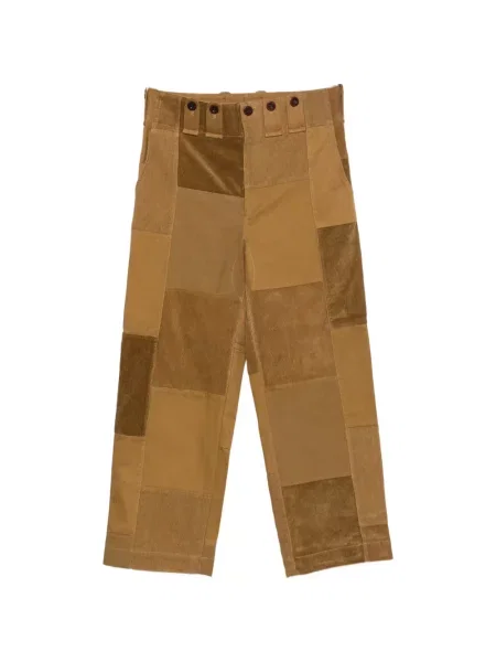 Pantaloni Junya Watanabe Man de catifea cord maro