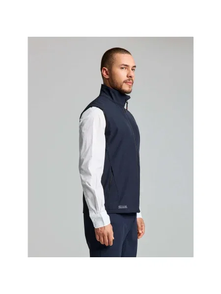 Vestă Slam softshell albastru
