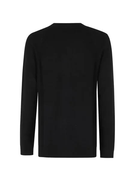 Cardigan Seventy cu decolteu în V negru