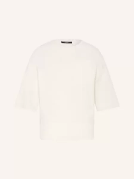 Someday Sweter Teoul Z Rękawami weiss biały