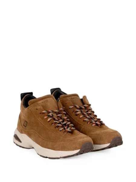 Sneakerși D.a.t.e. din piele de căprioară maro