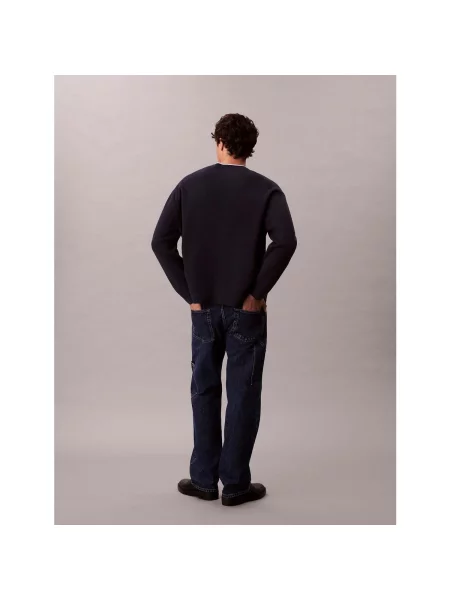 Džínsy Calvin Klein Jeans modrá
