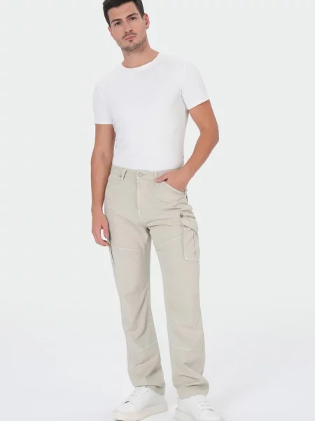 M.O.D MIRACLE OF DENIM Pantaloni cu natural alb