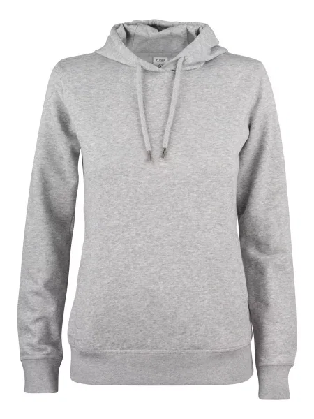 Clique Premium OC Hoody – bluza z kapturem z bawełny organicznej – szara