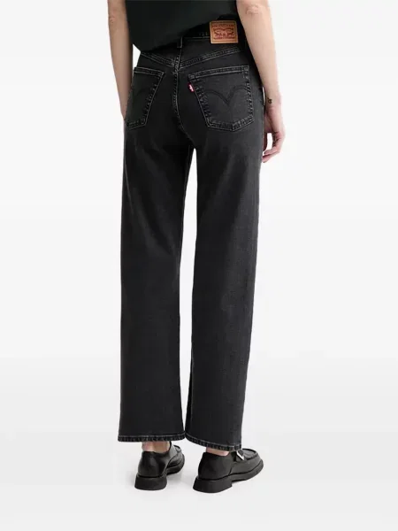 Blugi drepți Levi's® evazate verde