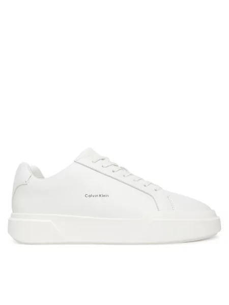 Laisvalaikio batai Calvin Klein Chunky Cupsole Laceup Lth balta