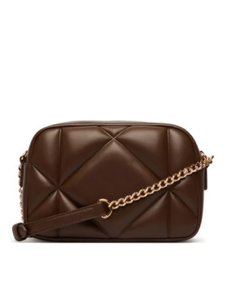 LOVE MOSCHINO Ročna torba rjava