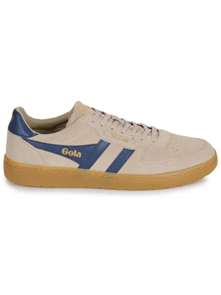 Pantofi Gola din piele de căprioară bej